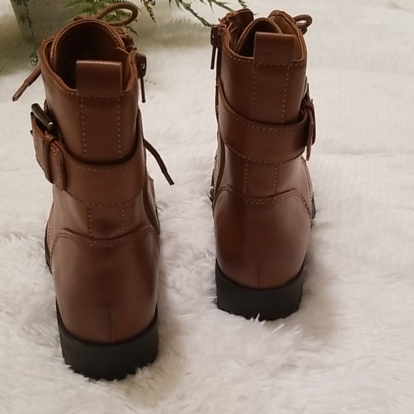 SO Broccoli Brown Combat Boots - Picture 10 of 10